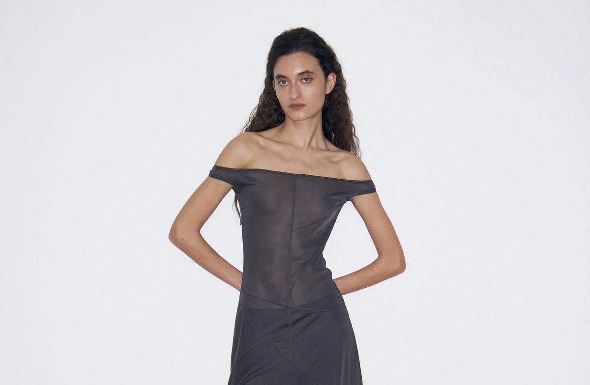 club narcisse transparent dress